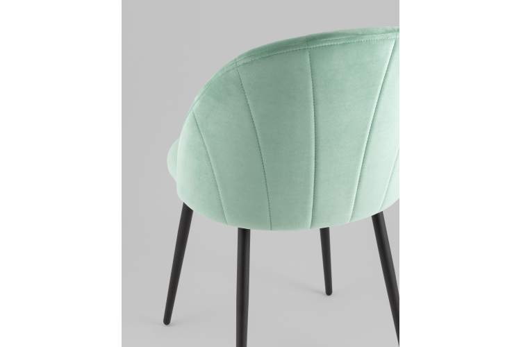 Стул Логан SN велюр фисташковый-8