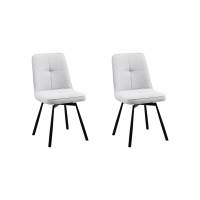 Стул Boun вращающийся серый 2 шт.