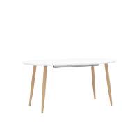 Стол обеденный Берген раскладной 160-190-220*90 белый