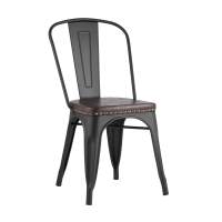 Стул TOLIX SOFT черный матовый