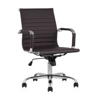 Кресло офисное TopChairs City S коричневое