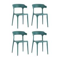 Стул Neo пластик темно-бирюзовый 4 шт.