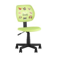 Кресло компьютерное детское ЛОЛО Pet Lover зеленый