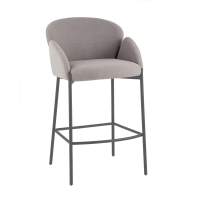 Стул барный Melia серый