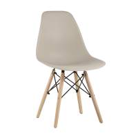 Стул Eames Style DSW бежевый (разборный каркас) Стул Eames Style DSW бежевый (разборный каркас)