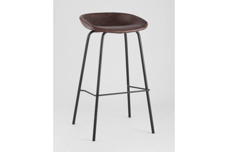 Стул барный Beetle Lite PU коричневый 2 шт-1