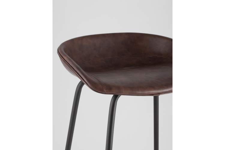 Стул барный Beetle Lite PU коричневый 2 шт-8