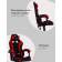 Кресло спортивное TopChairs Shadow ткань черно-красный