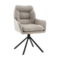 Стул Ральфио букле светло-серый