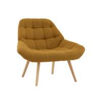 Кресло Олби Квадро горчичный в гостиную