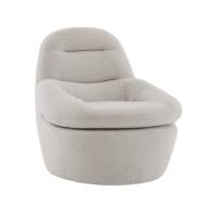 Кресло лаунж Fir светло-серый