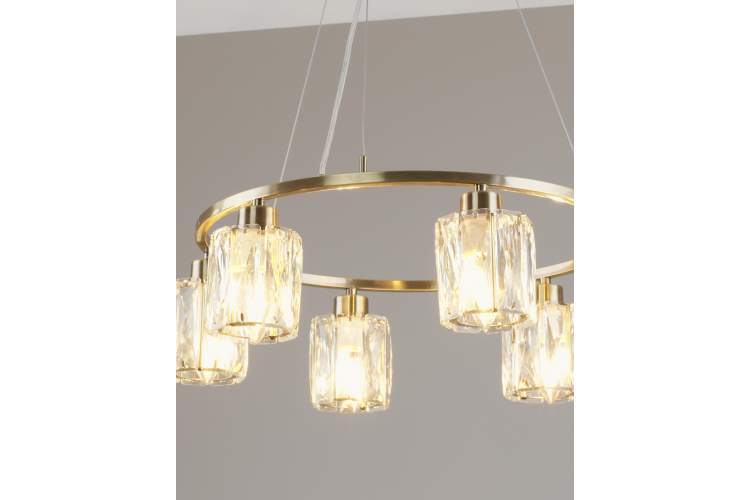 Люстра подвесная Moderli V11684-6P Prismique-3