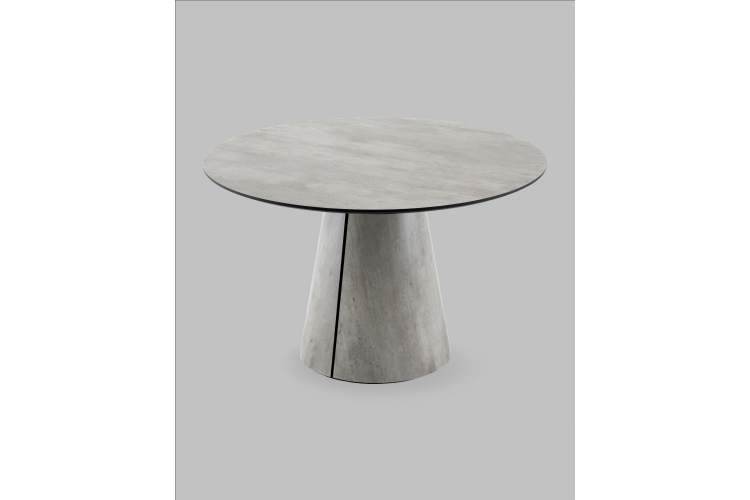 Стол круглый Стивенсон D120 столешница HPL метрополитан-2