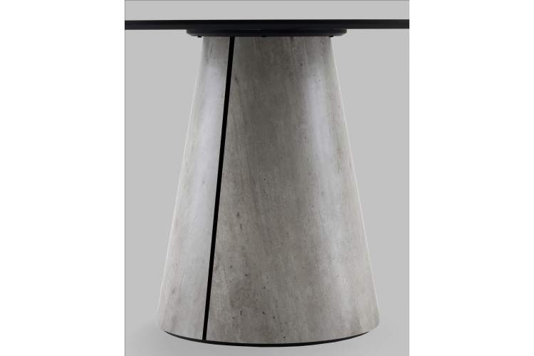 Стол круглый Стивенсон D120 столешница HPL метрополитан-4