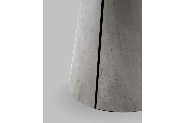 Стол круглый Стивенсон D120 столешница HPL метрополитан-5