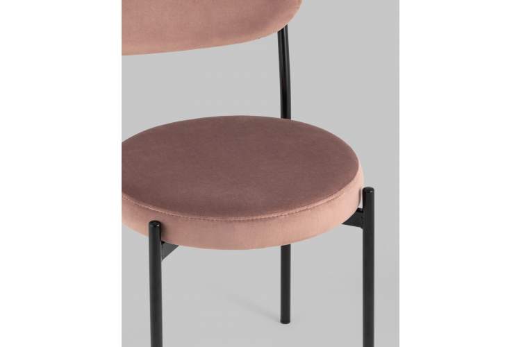 Стул Бриф NEW велюр пыльно-розовый 4 шт-7