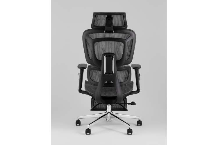 Кресло офисное TopChairs Nimbus серый-4