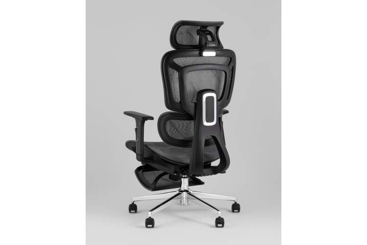 Кресло офисное TopChairs Nimbus серый-5