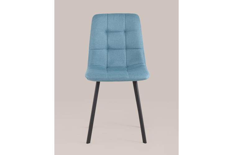 Стул Chilly рогожка голубой-2