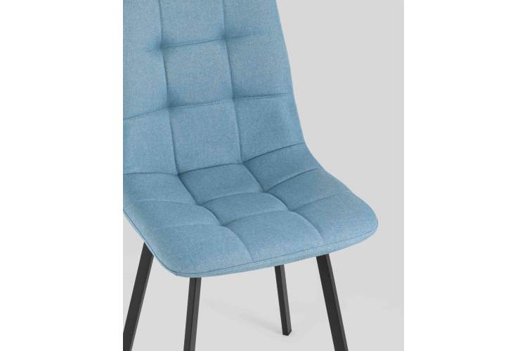 Стул Chilly рогожка голубой-6