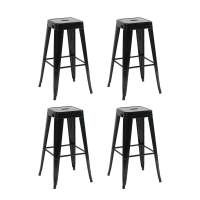 Стул барный TOLIX черный глянцевый KD 4 шт.