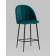 Стул полубарный Логан SN велюр изумрудный