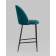 Стул полубарный Логан SN велюр изумрудный