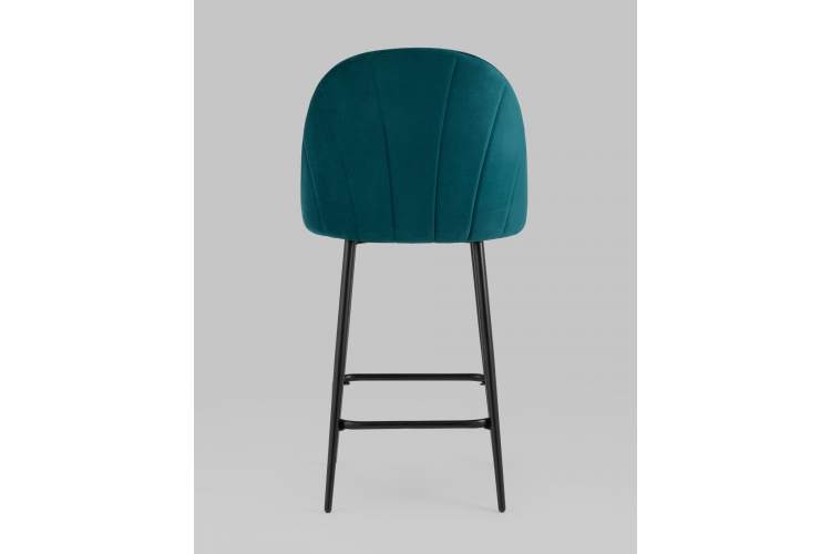 Стул полубарный Логан SN велюр изумрудный-4
