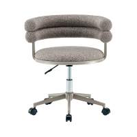 Стул офисный Ponty светло-коричневый бежевые ножки