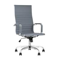 Кресло руководителя TopChairs City серый