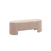 Банкетка Taks букле капучино в гостиную