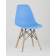 Стул Eames Style DSW голубой x4 (разборный каркас)