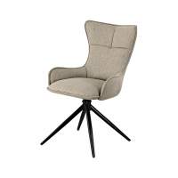 Стул обеденный Irigo серо-бежевый