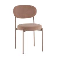 Стул Бриф DD велюр капучино каркас капучино муар