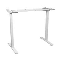 Подстолье для стола с электроприводом и регулировкой высоты, 2 мотора, память 3 уровня высоты, белый