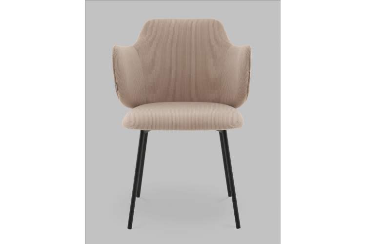 Стул Джиннет велюр бежевый-2