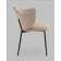 Стул Джиннет велюр бежевый