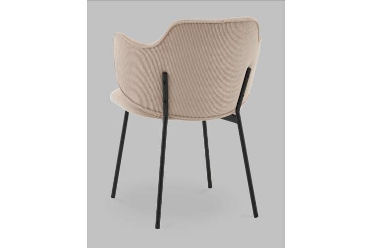 Стул Джиннет велюр бежевый-4