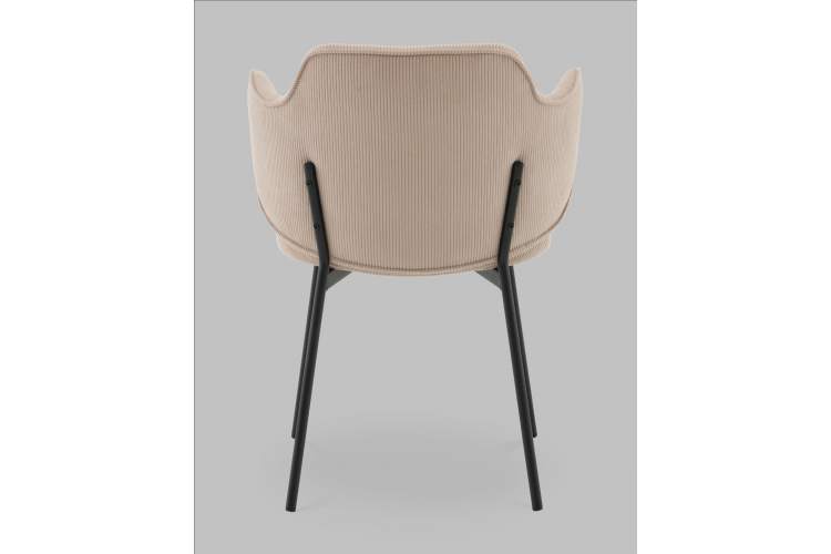 Стул Джиннет велюр бежевый-5