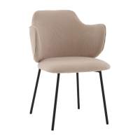 Стул Джиннет велюр бежевый