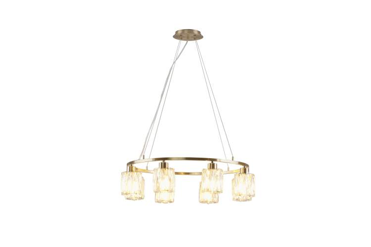 Люстра подвесная Moderli V11685-8P Prismique