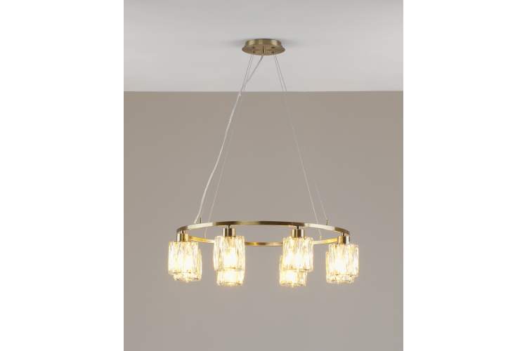 Люстра подвесная Moderli V11685-8P Prismique-2