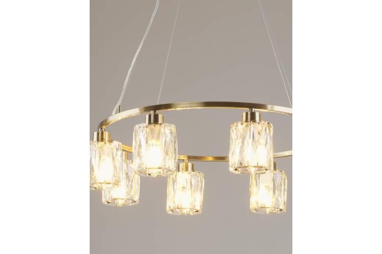 Люстра подвесная Moderli V11685-8P Prismique-3