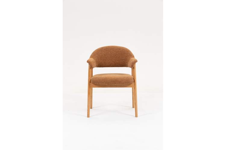 Стул обеденный Tavu с деревянными ножками терракотовый 2 шт.-2