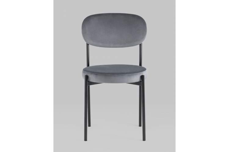 Стул Бриф NEW велюр серый 4 шт-2