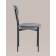 Стул Бриф NEW велюр серый 4 шт