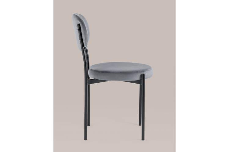 Стул Бриф NEW велюр серый 4 шт-3