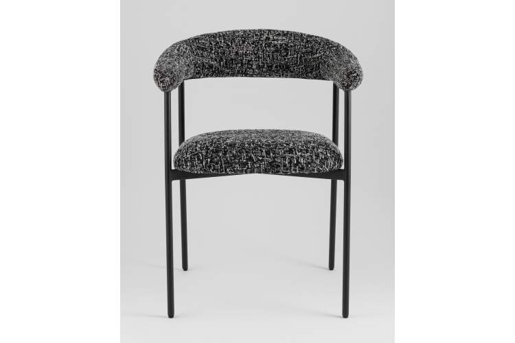 Стул обеденный Toko черно-белый-2