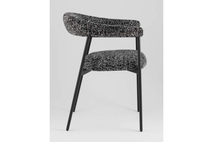 Стул обеденный Toko черно-белый-3