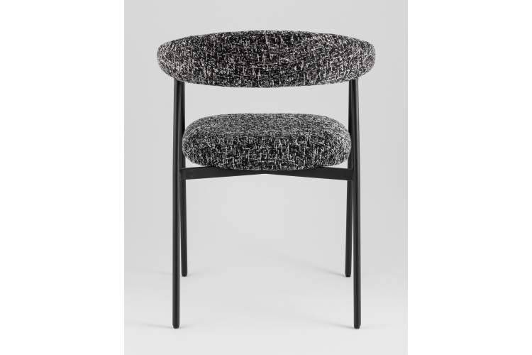 Стул обеденный Toko черно-белый-4